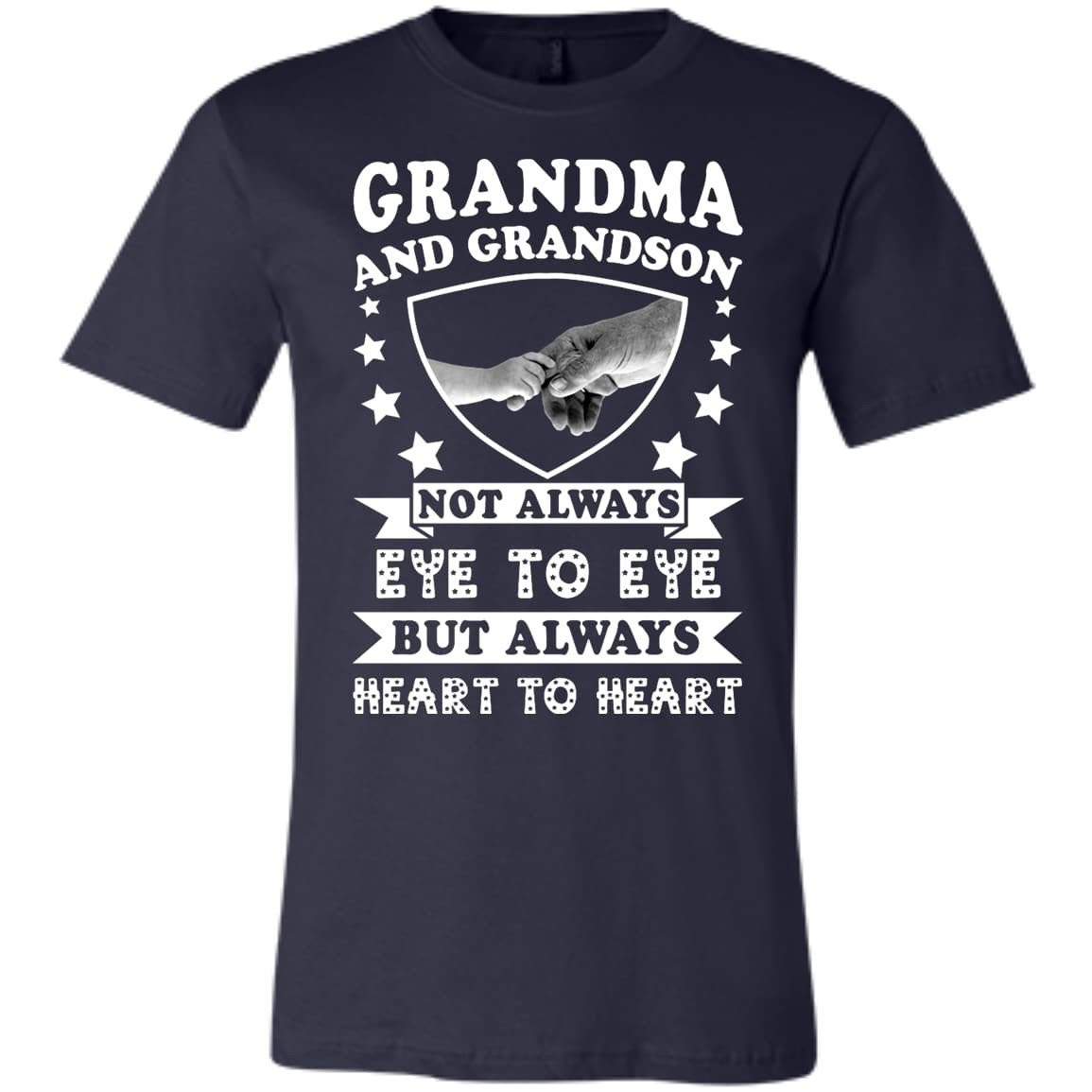 Grandma And Grandson Not Always Eye To Eye T-Shirt & Hoodie | Teecentury.com