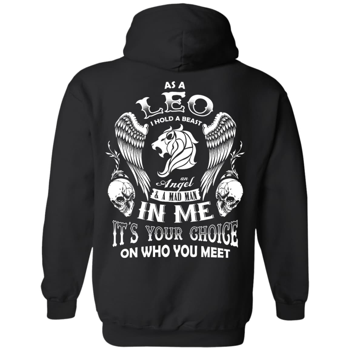 As A Leo I Hold A Beast An Angel A Madman In Me T-Shirt & Hoodie | Teecentury.com
