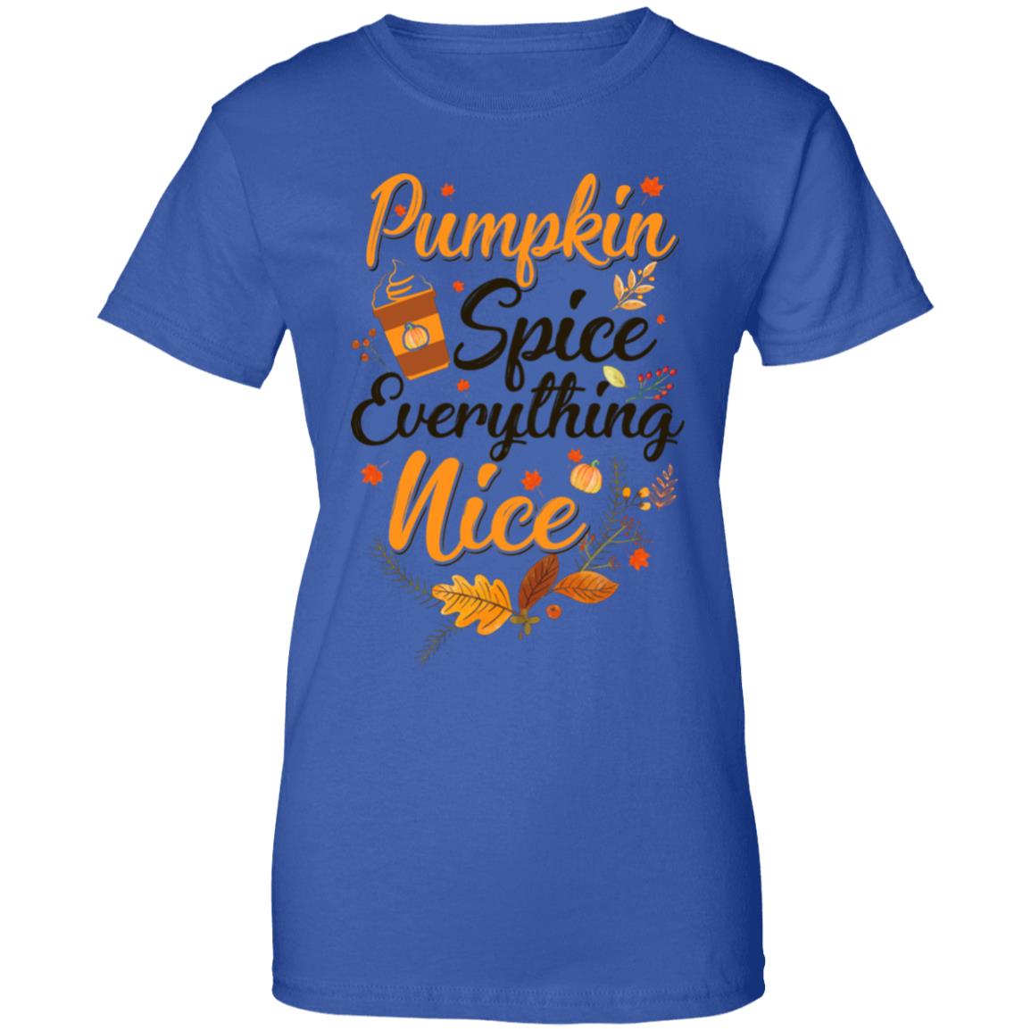 Pumpkin Spice And Everything Nice Fall Autumn T-Shirt & Tank Top | Teecentury.com