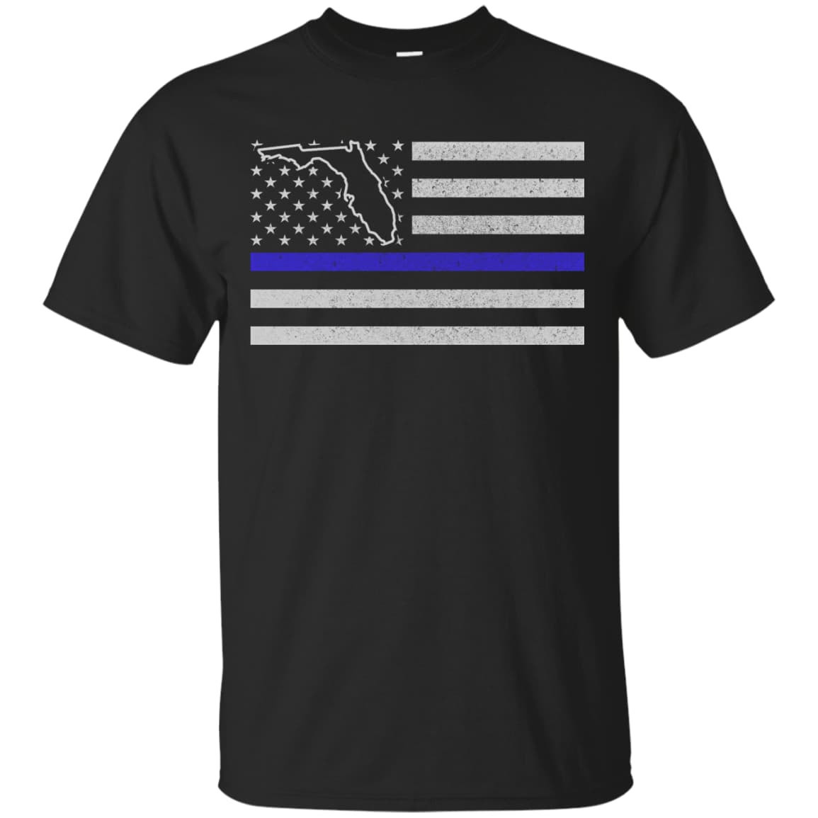 Florida Thin Blue Line Police State T-Shirt & Hoodie | Teecentury.com