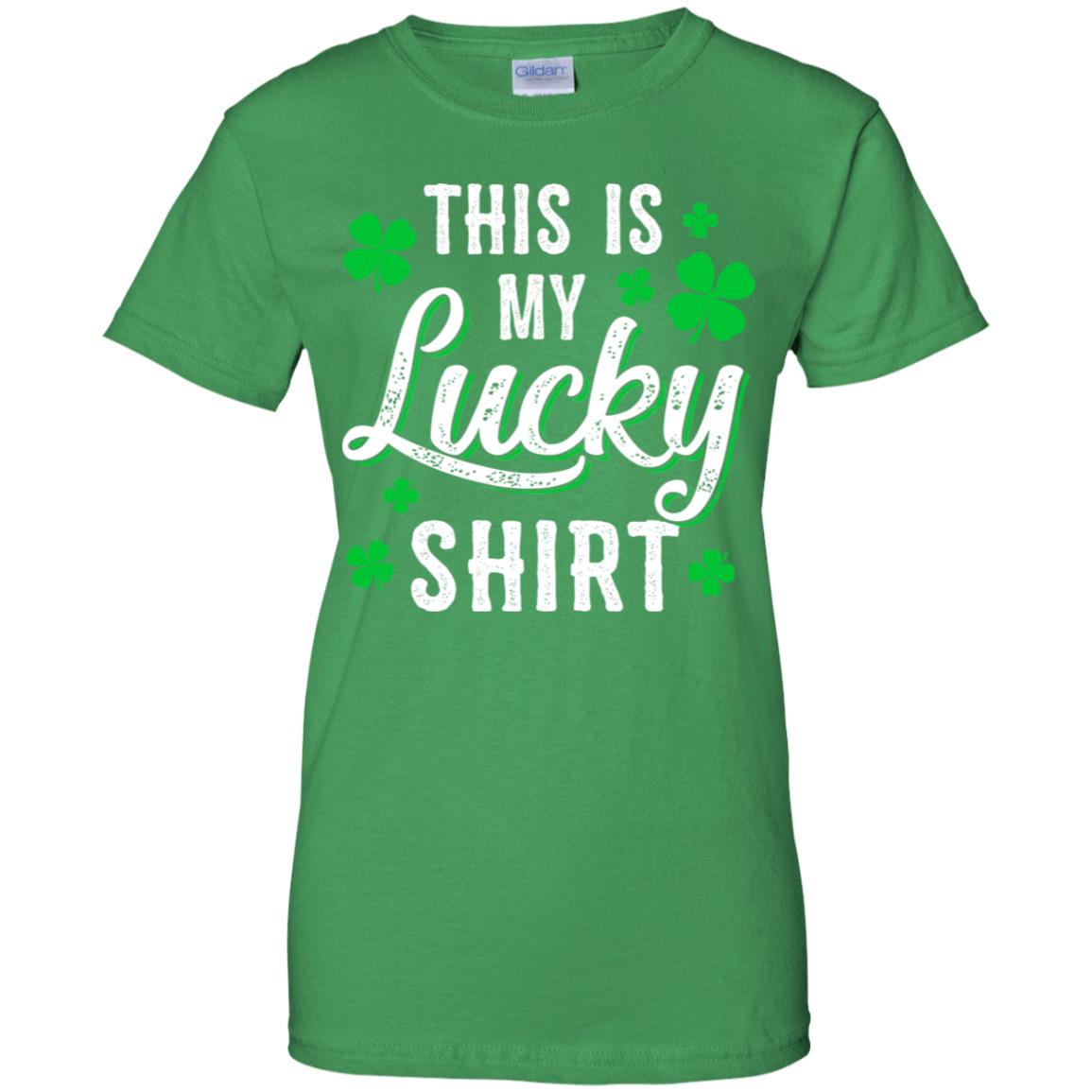 This Is My Lucky Shirt Irish Shamrocks St Patrick Day T-Shirt & Hoodie | Teecentury.com
