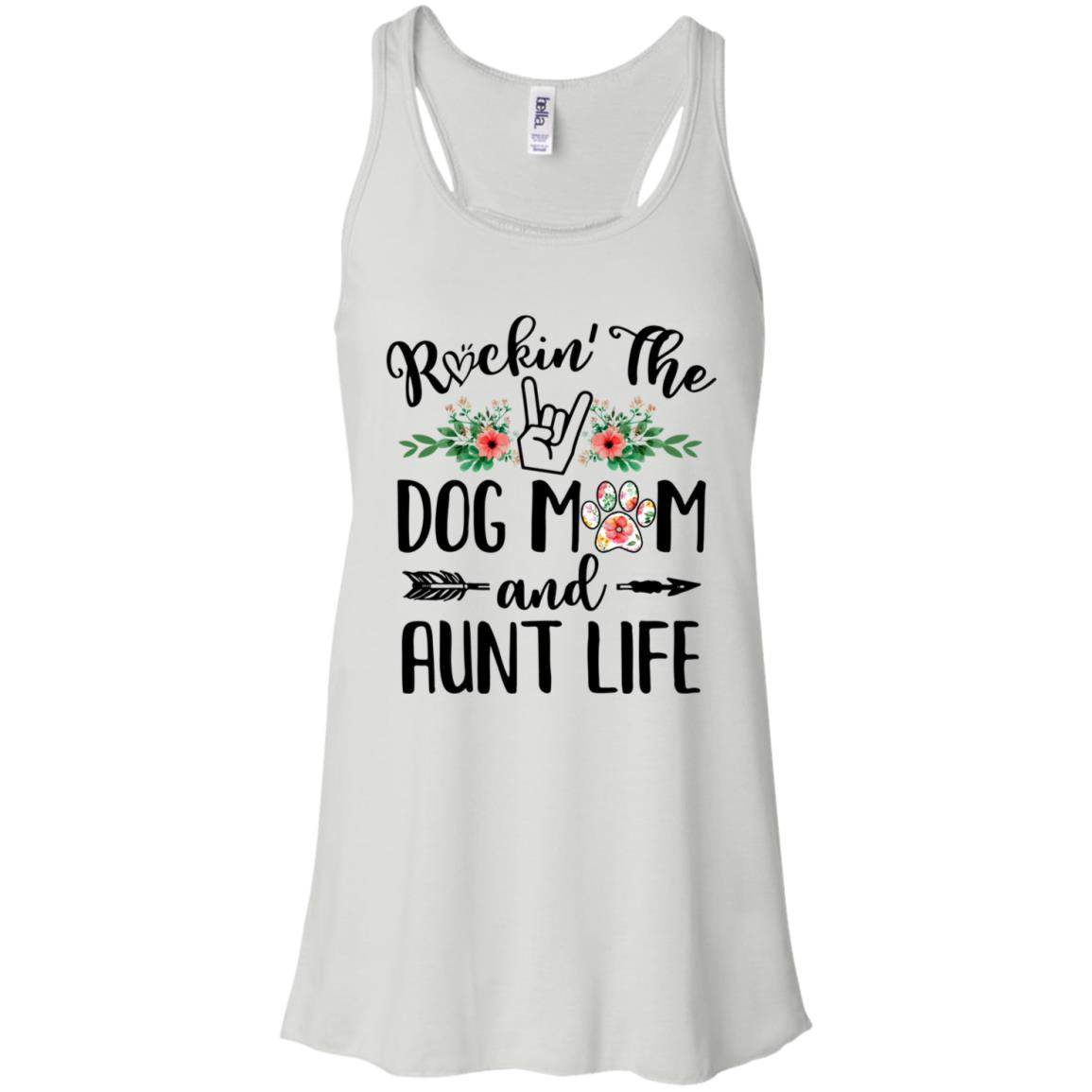 Rockin' The Dog Mom And Aunt Life Mother's Day Gift T-Shirt & Tank Top | Teecentury.com