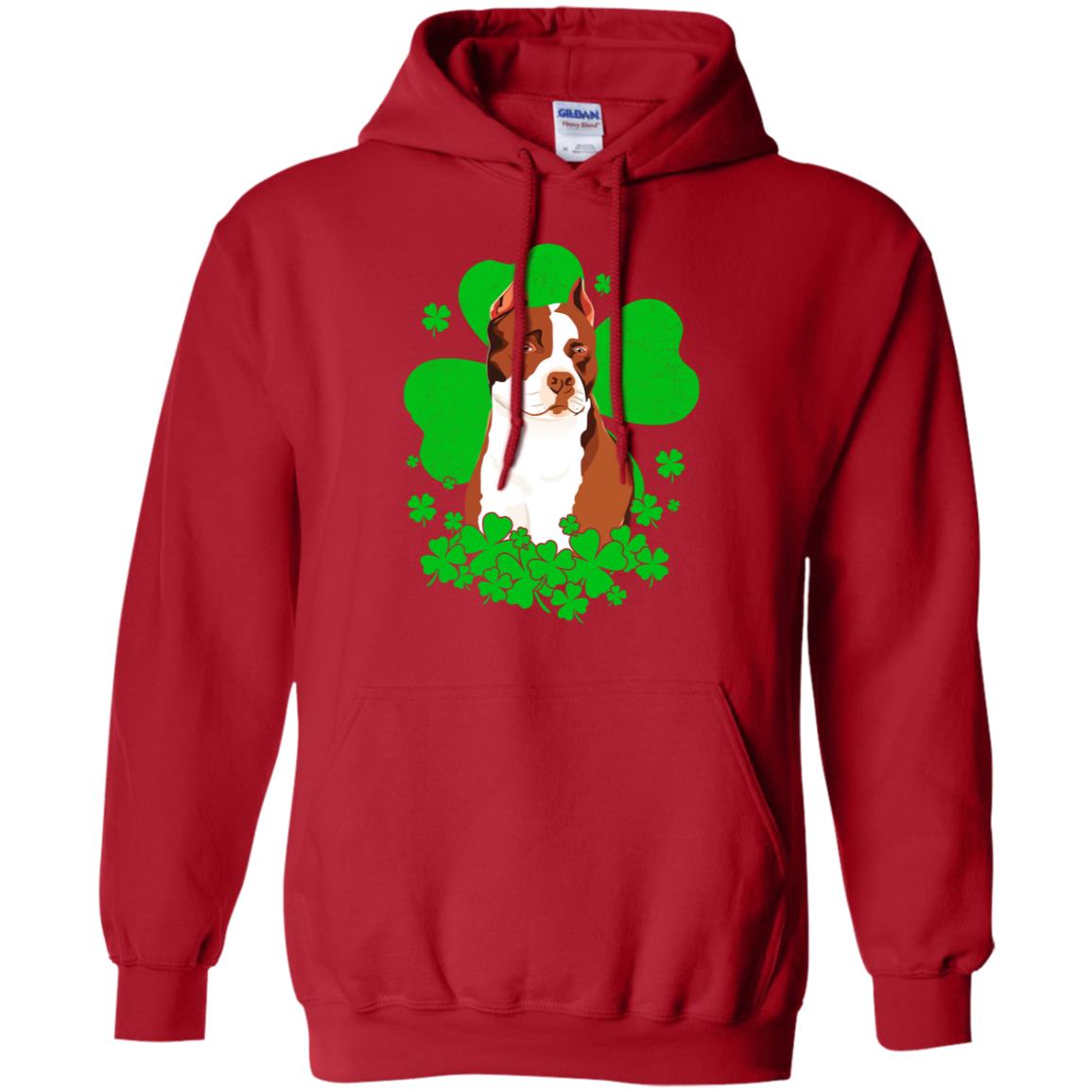 Pitbull St. Patrick's Day Clovers T-Shirt & Hoodie | Teecentury.com