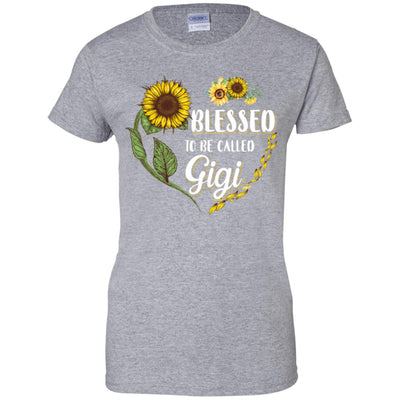 Blessed To Be Called Gigi Sunflower Mothers Day Gift T-Shirt & Tank Top | Teecentury.com