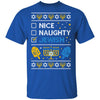 Nice Naughty Jewish Funny Hanukkah Christmas Gifts T-Shirt & Sweatshirt | Teecentury.com