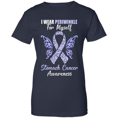 I Wear Periwinkle For Myself Stomach Cancer Awareness Gift T-Shirt & Hoodie | Teecentury.com
