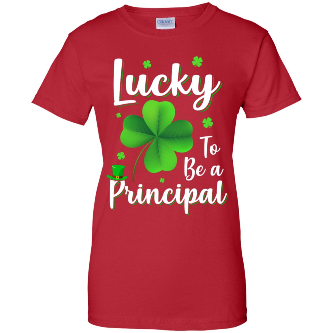 School Gift Lucky To Be A Principal St Patricks Day T-Shirt & Hoodie | Teecentury.com