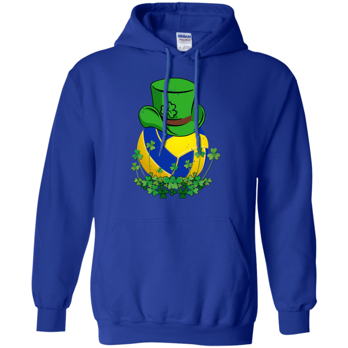 Shamrock Volleyball Leprechaun St Patricks Day T-Shirt & Hoodie | Teecentury.com