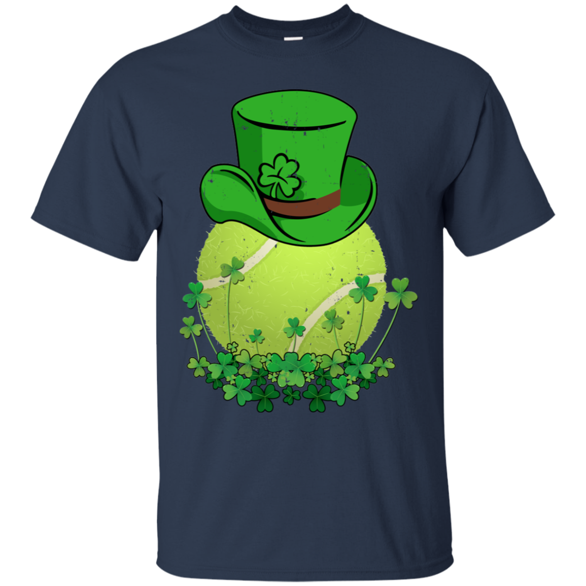 Shamrock Tennis Leprechaun St Patricks Day T-Shirt & Hoodie | Teecentury.com