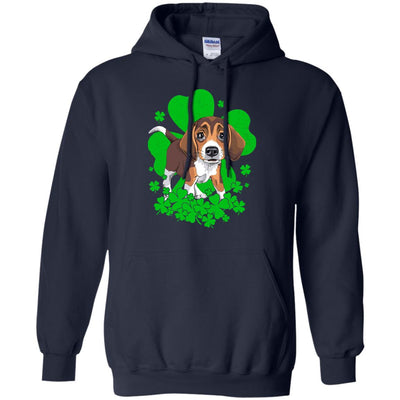 Beagle St. Patrick's Day Clovers T-Shirt & Hoodie | Teecentury.com