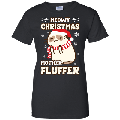 Meowy Christmas Mother Fluffer T Shirt T-Shirt & Hoodie | Teecentury.com