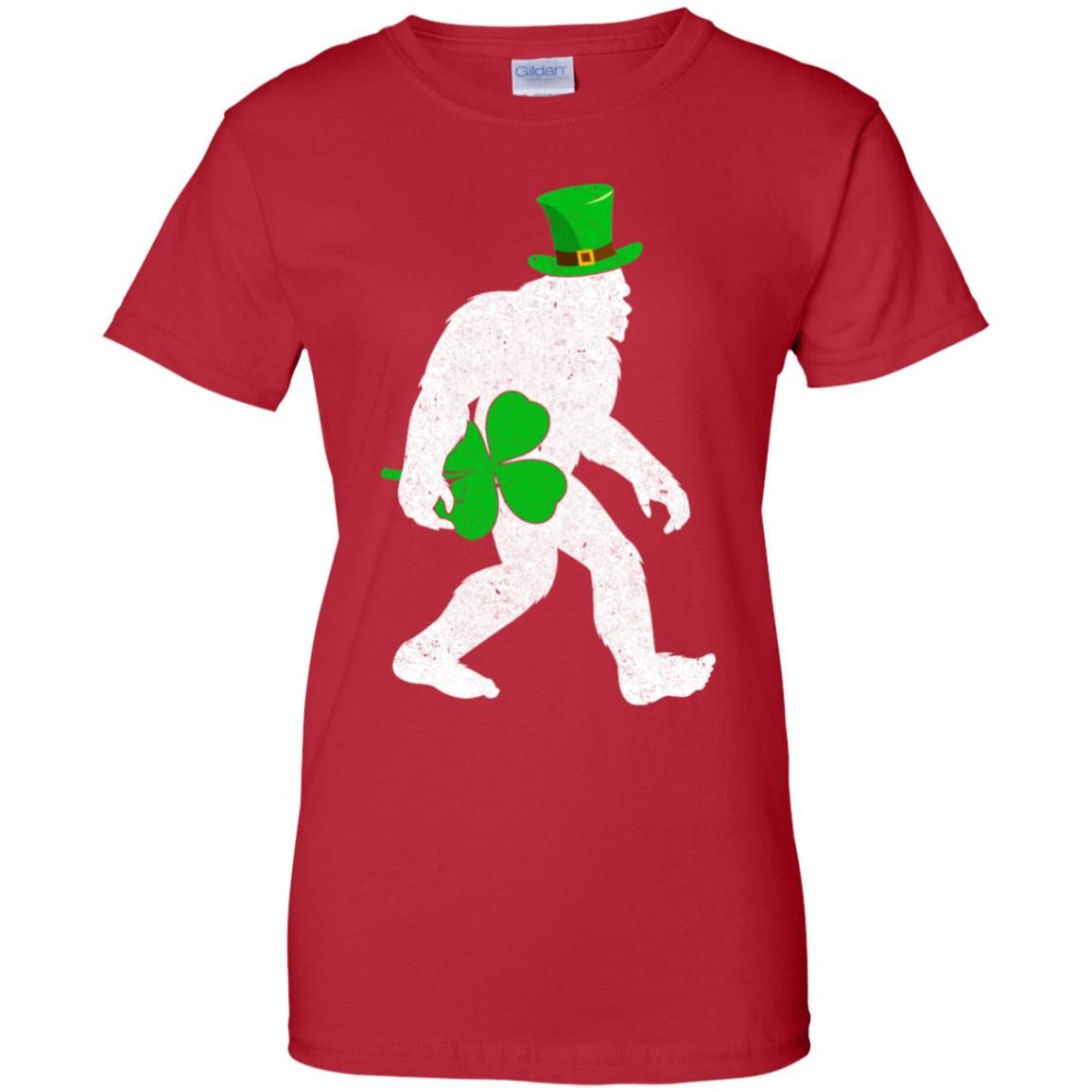 Shamrock Irish Bigfoot St Patrick's Day T-Shirt & Hoodie | Teecentury.com