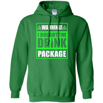 Warning I Bought The Drink Package St Patricks Day T-Shirt & Hoodie | Teecentury.com