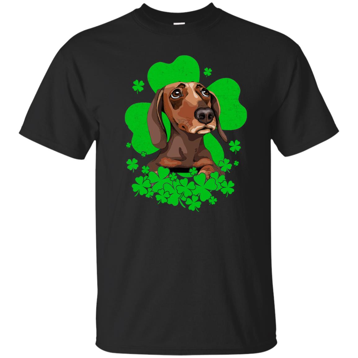 Dachshund St. Patrick's Day Clovers T-Shirt & Hoodie | Teecentury.com