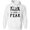 Faith Over Fear Christian Gift T-Shirt & Hoodie | Teecentury.com