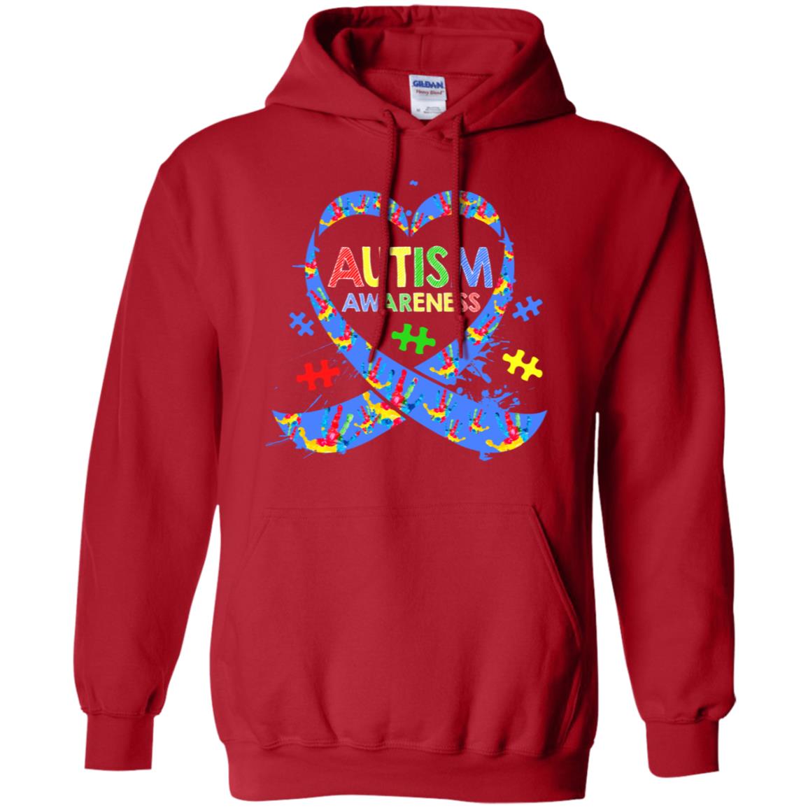 World Autism Awareness 2 April Dad Mom Kid Autism Gift T-Shirt & Hoodie | Teecentury.com