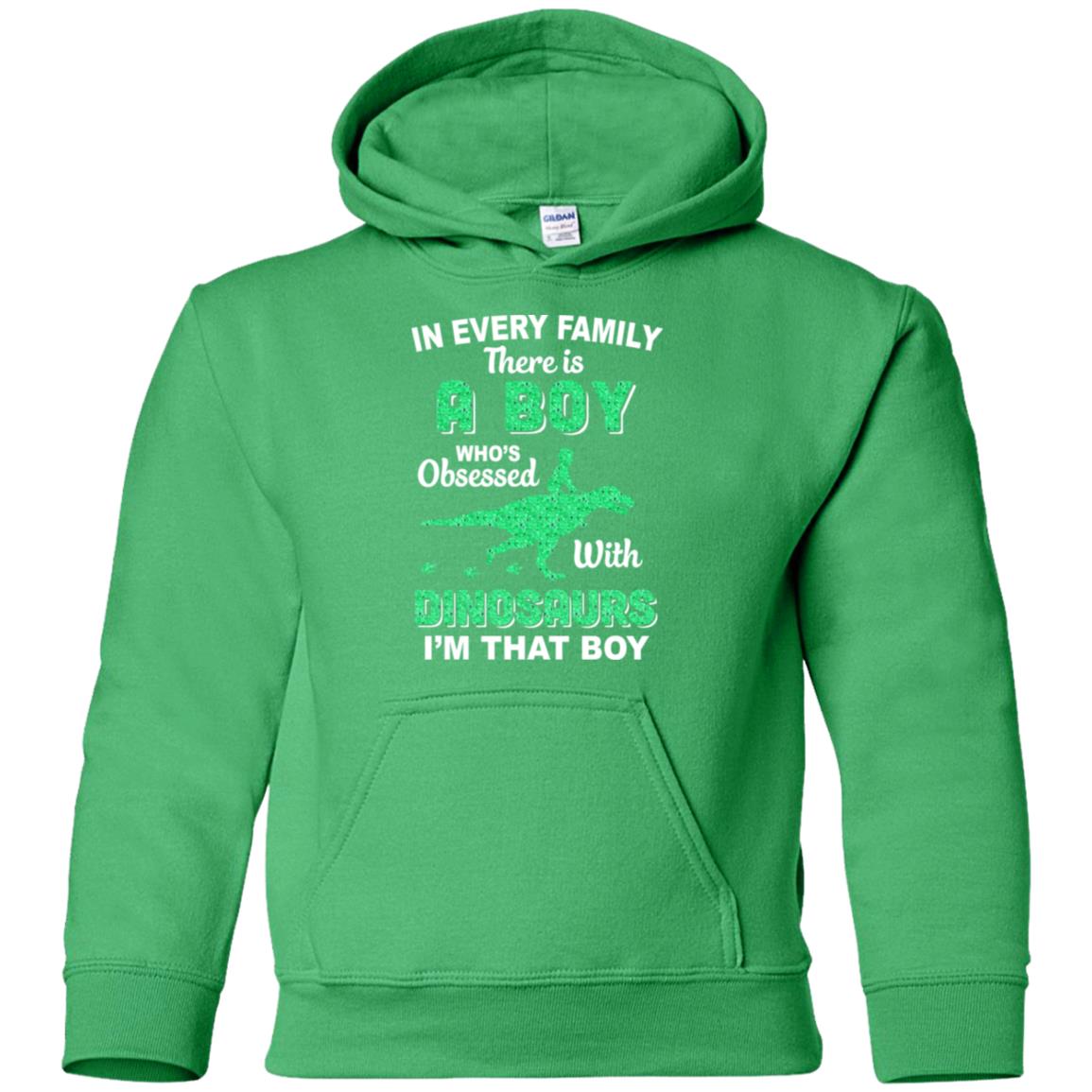 A Boy Who's Obsessed With Dinosaurs I Am That Boy Kids Youth Youth Shirt | Teecentury.com