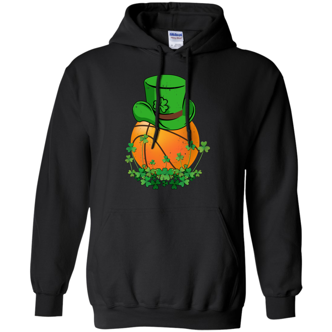Shamrock Basketball Leprechaun St Patricks Day T-Shirt & Hoodie | Teecentury.com