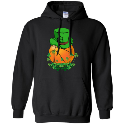 Shamrock Basketball Leprechaun St Patricks Day T-Shirt & Hoodie | Teecentury.com