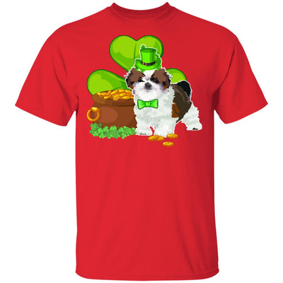 Shih Tzu St Patrick's Day Irish Dog Lover Funny Gifts T-Shirt & Hoodie | Teecentury.com