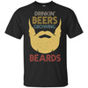 Vintage Funny Drinking Beers Growing Beards T-Shirt & Hoodie | Teecentury.com