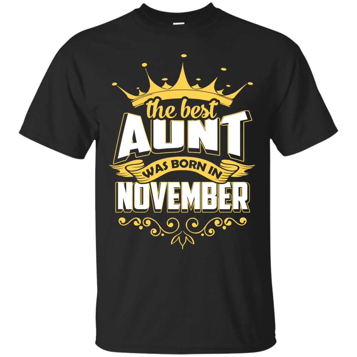 The Best Aunt Was Born In November T-Shirt & Hoodie | Teecentury.com