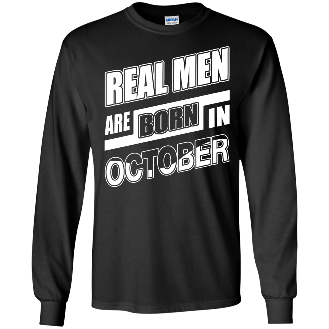 Real Men Are Born In October T-Shirt & Hoodie | Teecentury.com