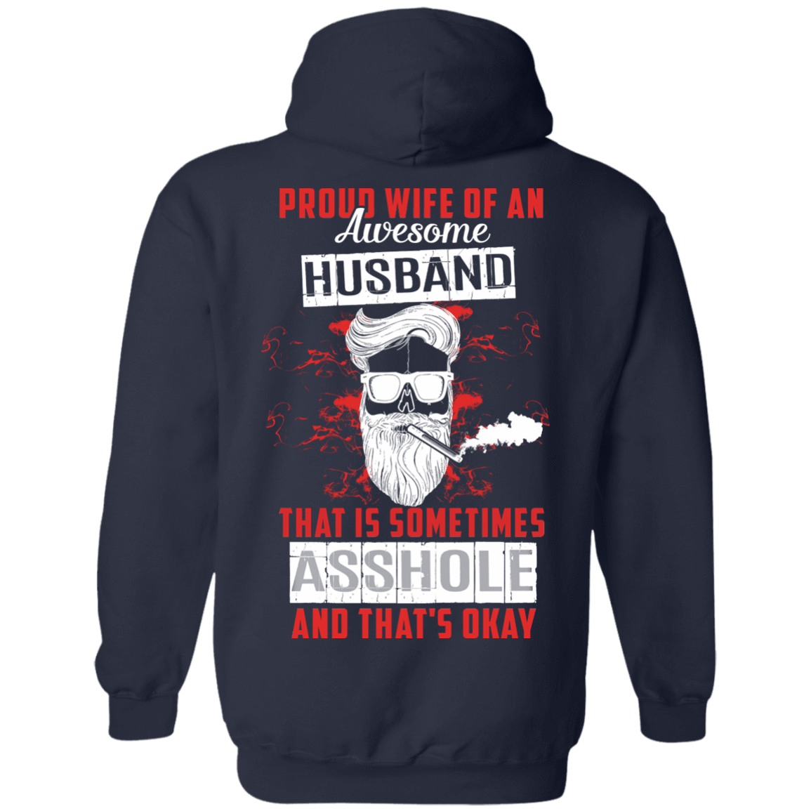 Proud Wife Of An Awesome Husband T-Shirt & Hoodie | Teecentury.com