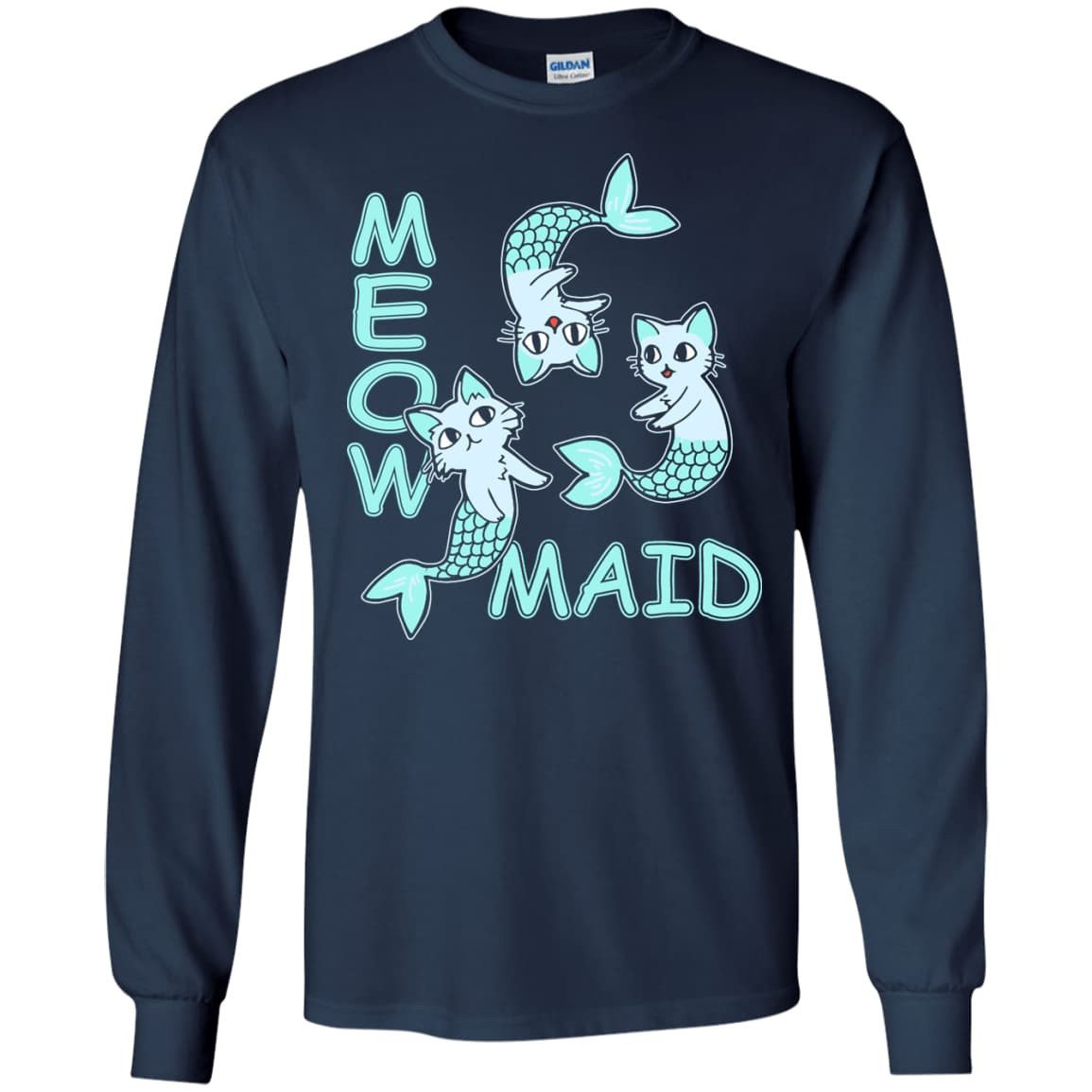 Funny Meowmaid Cat Mermaid T-Shirt & Hoodie | Teecentury.com