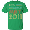 Epic Since May 2011 Vintage 11th Birthday Gifts Youth Youth Shirt | Teecentury.com