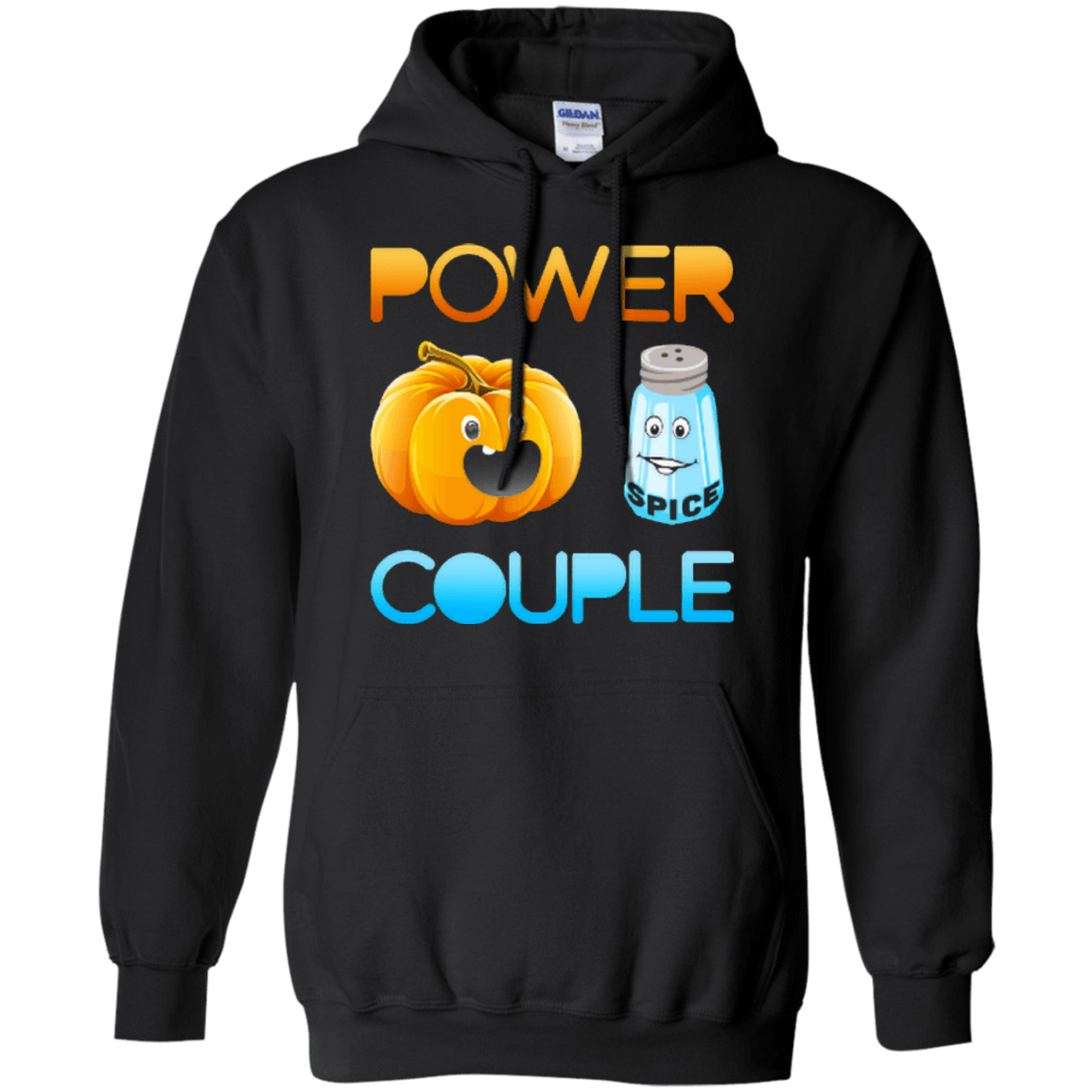 Pumpkin Spice Power Couple Halloween T-Shirt & Hoodie | Teecentury.com