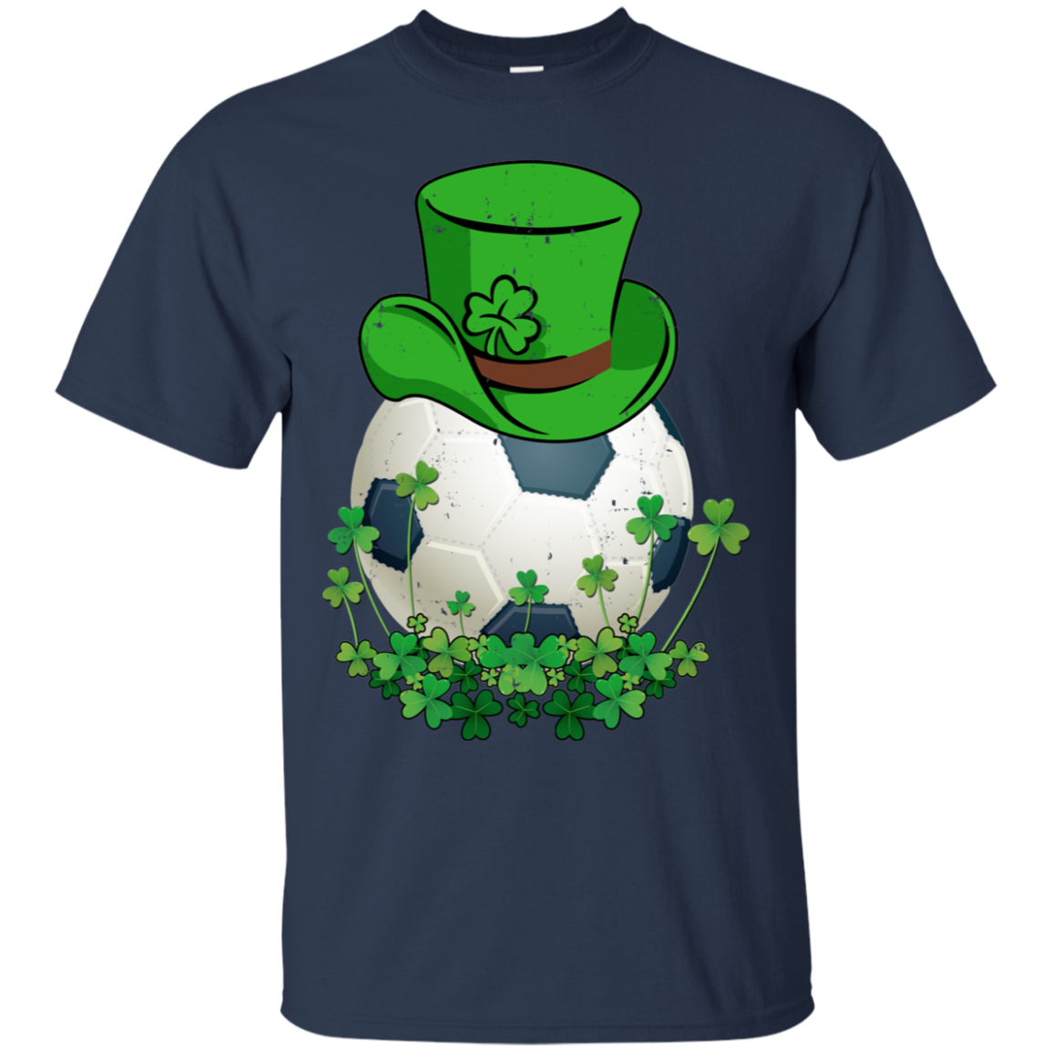 Shamrock Soccer Leprechaun St Patricks Day T-Shirt & Hoodie | Teecentury.com