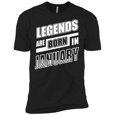 Legends are born in JANUARY T-Shirt & Hoodie | Teecentury.com