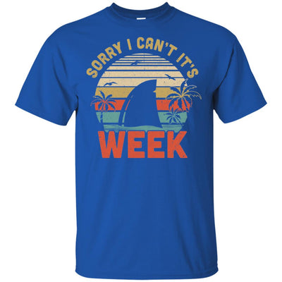 Vintage Sorry I Can't For Shark Lover T-Shirt & Hoodie | Teecentury.com