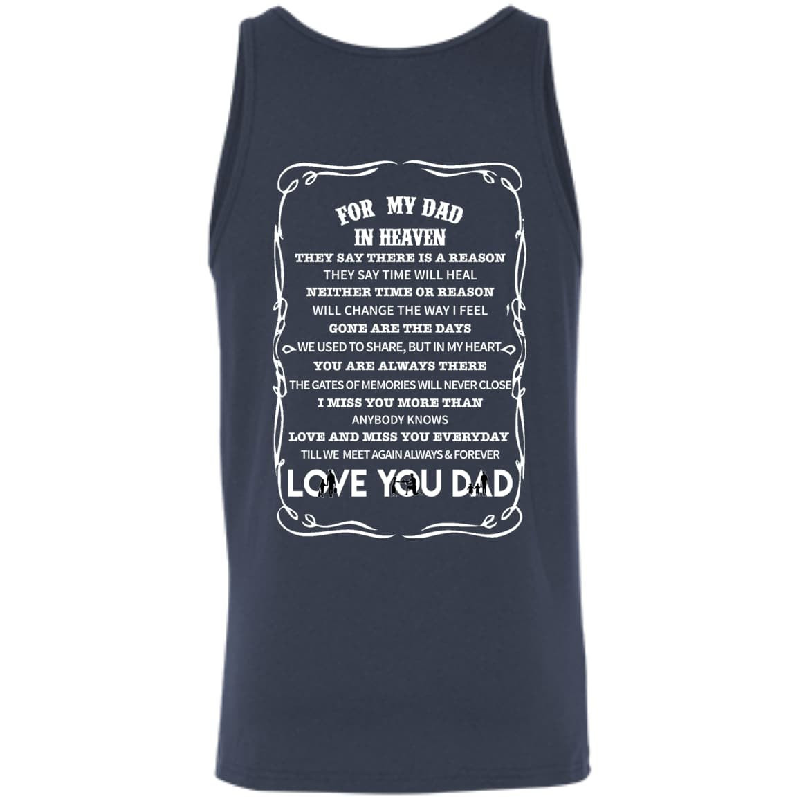 For My Dad In Heaven T-Shirt & Hoodie | Teecentury.com