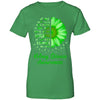 Being Strong Daisy Flower Green Kidney Disease Awareness T-Shirt & Hoodie | Teecentury.com