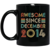 Awesome Since December 2014 Vintage 8th Birthday Gifts Mug Coffee Mug | Teecentury.com