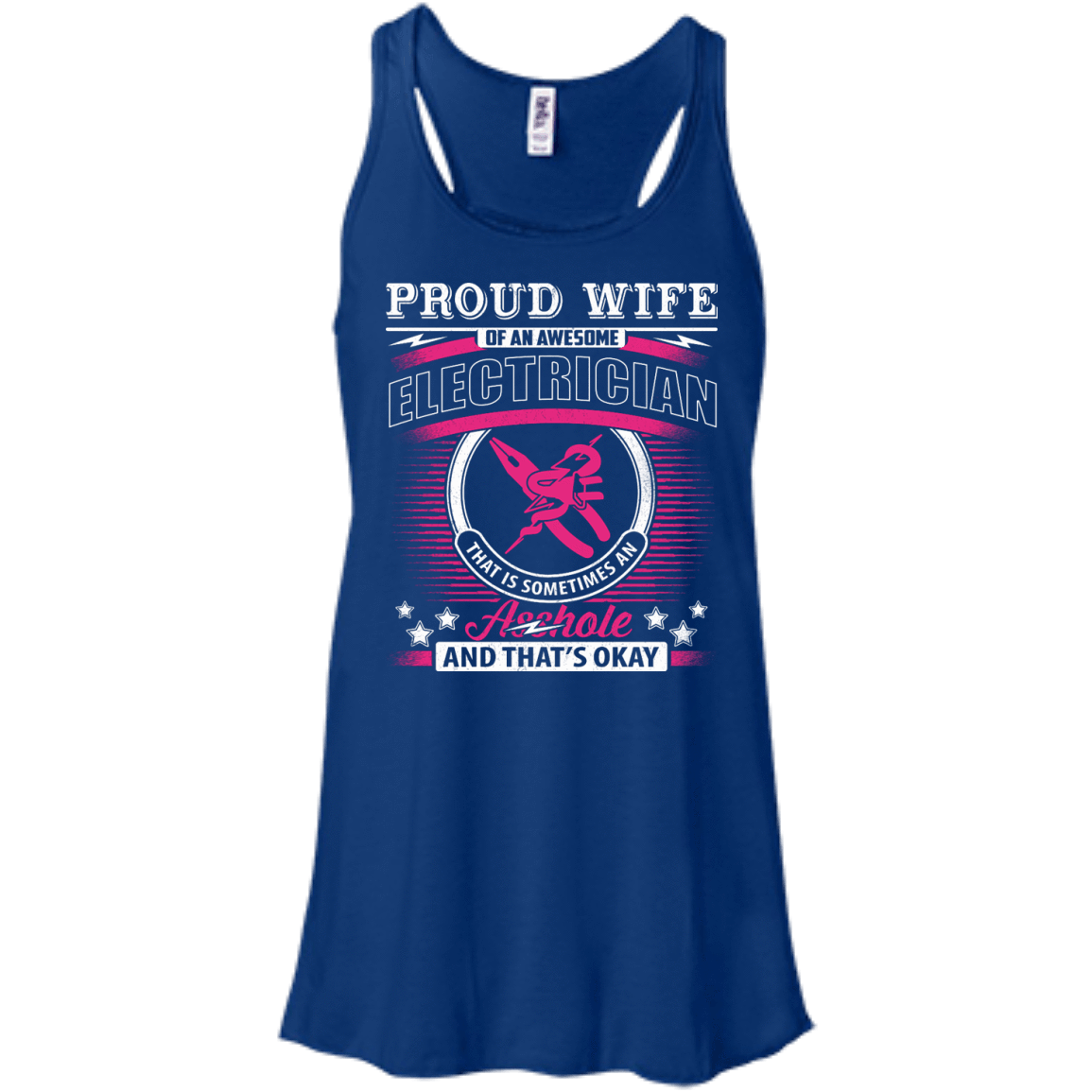 Proud Wife Of An Awesome Electrician T-Shirt & Hoodie | Teecentury.com