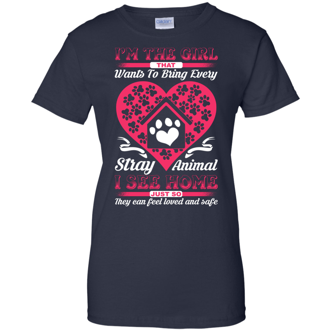 I'm The Girl That Wants To Bring Every Stray Animal T Shirt T-Shirt & Hoodie | Teecentury.com