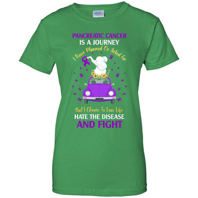 Pancreatic Awareness Is A Journey T-Shirt & Hoodie | Teecentury.com