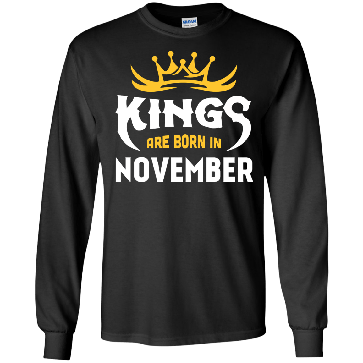 Kings Are Born In November T-Shirt & Hoodie | Teecentury.com