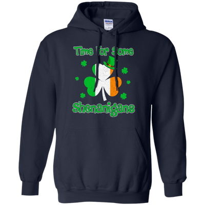 St. Patrick's Time For Some Shenanigans Funny Party T-Shirt & Hoodie | Teecentury.com