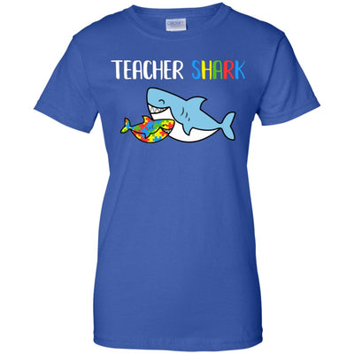 Teacher Shark Support Autism Awareness For Child T-Shirt & Hoodie | Teecentury.com