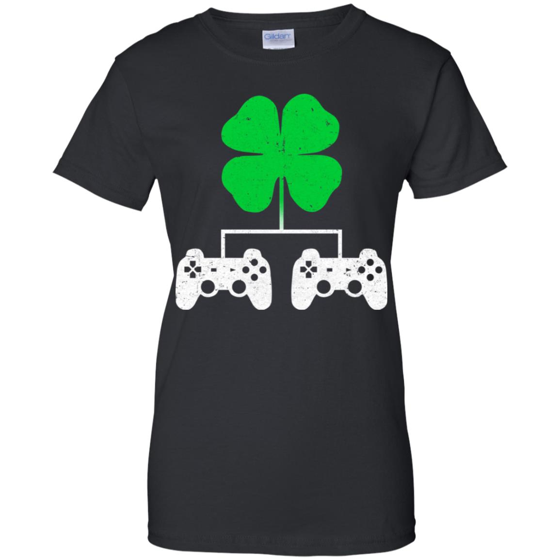 Video Game Clover Controller Gamer St Patrick's Day T-Shirt & Hoodie | Teecentury.com