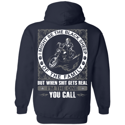 I Might Be The Black Sheep Of The Family Motorcycle T-Shirt & Hoodie | Teecentury.com