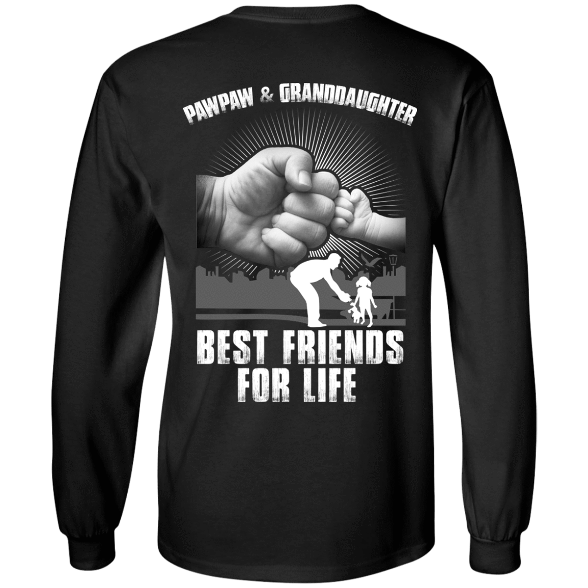 Pawpaw And Granddaughter Best Friends For Life T-Shirt & Hoodie | Teecentury.com