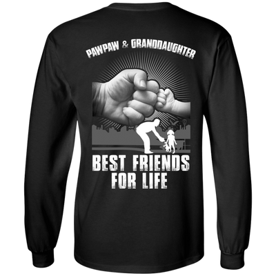 Pawpaw And Granddaughter Best Friends For Life T-Shirt & Hoodie | Teecentury.com