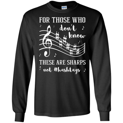 For Those Who Don't Know These Are Sharps Not #Hashtags T-Shirt & Hoodie | Teecentury.com