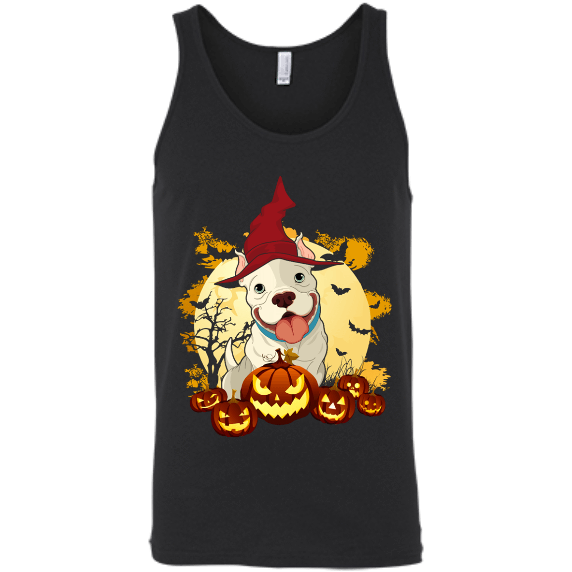 Pitbull Halloween Pumpkin T-Shirt & Hoodie | Teecentury.com