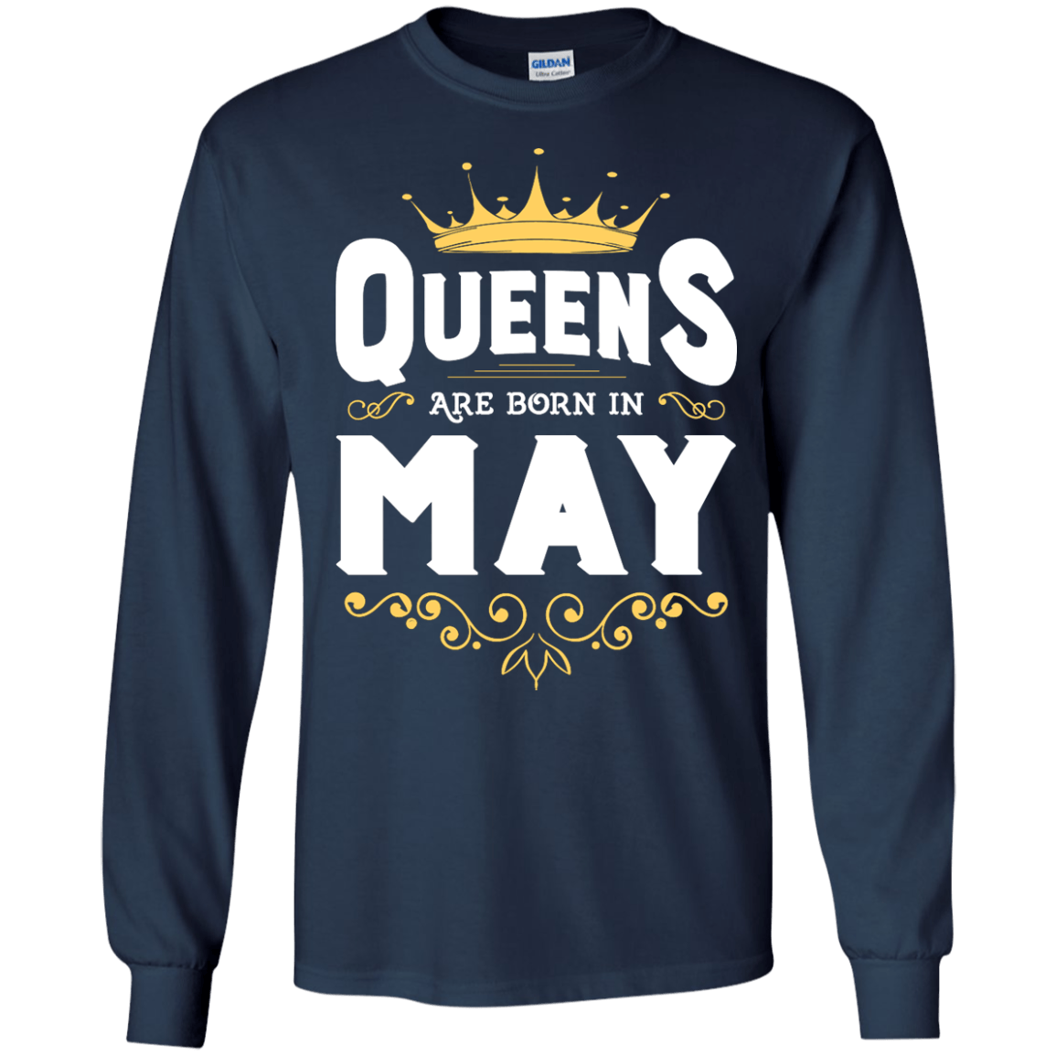 Queens Are Born In May T-Shirt & Hoodie | Teecentury.com